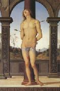 Pietro vannucci called IL perugino st Sebastian (mk05) Germany oil painting artist